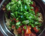 A picture of step 2 of Veggie fruit tikki chat.