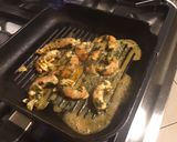 Une image de l'étape 8 de Gambas rouges sauvages grillées / marinées citron ail et persil.