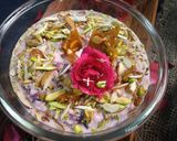 ઘેવર ગુલકંદ રબડી પારફેટ (Ghevar Gulkand Rabdi Parfait Recipe In Gujarati) રેસીપી સ્ટેપ15ફોટો