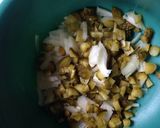 A picture of step 1 of Matjes Herring Salad (Matjesfilet Hausfrauenart).