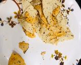 A picture of step 2 of Papad churi.
