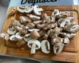 Une image de l'étape 12 de Sauté de veau aux champignons bruns.