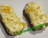 Foto del paso 8 de la receta: Calabacín con aguacate y queso gratinado