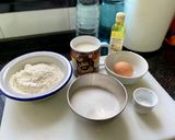 A picture of step 1 of Sweet Buñuelos.