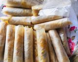 Hình bước làm 2 của món Chả giò cá trích