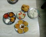 A picture of step 1 of Easy chatpat aalu puri.