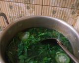 Foto langkah ke 3 dari resep Bobor gambas bayam labu siam.