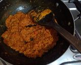 A picture of step 4 of Shahi paneer.