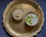 A picture of step 8 of Peanut Kadhi & Barnyard Millet or Sama Chawal Pulao - Vrat or Fasting for Lunch.