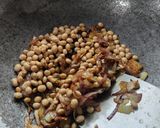 A picture of step 6 of Watercress and Soya Seeds ki Sabji.