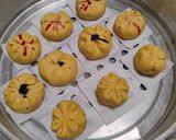 Foto langkah ke 9 dari resep Bakpao Labu Kuning (3 Isian).