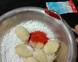 A picture of step 2 of Sabudana cutlet.