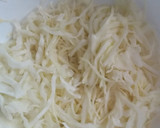 Foto del paso 1 de la receta: Ensalada de repollo templado y jamón deshidratado (col)