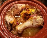 Foto del paso 7 de la receta Tallene de pollo con patatas y pasas
