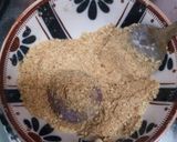 Foto langkah ke 4 dari resep Bola Ubi Ungu Isi Cokelat.