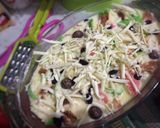 Foto langkah ke 5 dari resep Bread butter pudding (melon pan).