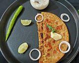 A picture of step 5 of Gobhi Paratha.