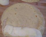 Une image de l'étape 2 de Crêpe roulée à la pomme et sirop d'érable.