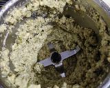 A picture of step 2 of Dalwada (green moong dal vada).