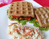A picture of step 12 of Waffle Sandwich 🧇 🥪.