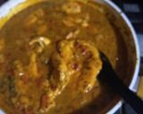 Foto del paso 5 de la receta: Pechugas con salsa de curry y papas doradas
