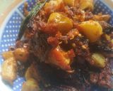 Foto langkah ke 9 dari resep Ikan Cakalang Fufu/Asap + Kentang Goreng Sous.