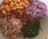 Foto del paso 2 de la receta: Ensalada de atún con garbanzo
