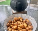 A picture of step 4 of Crispy Ratte Potatoes in the Air Fryer 🥔.