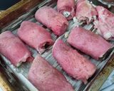 Sajtkrémes - medvehagymás karaj 🧀🌱 recept fázis 2 fotója