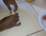 A picture of step 5 of Sausage rolls.