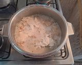 Foto del paso 7 de la receta: Tarta sin harina de cebollas y champiñones con masa de papas, arroz 🥔🧅🍄🍚