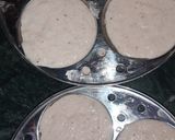 A picture of step 2 of Semolina idli.
