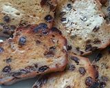 A picture of step 10 of Vickys Raisin Loaf with Bara Brith conversion GF DF EF SF NF.
