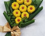 Foto langkah ke 9 dari resep 497. Bolu Kukus Bunga Matahari.