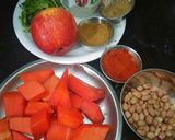 पपाया पीनट मिक्स रायता (papaya peanut mix raita recipe in hindi) रेसिपी चरण 1 फोटो