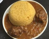 Maroccan couscousmatakin girki6 hoto