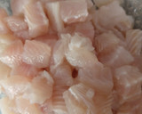 Foto del paso 1 de la receta: Ceviche de pescado con mango