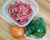 Foto langkah ke 1 dari resep Beef Teriyaki Rumahan (persiapan IDUL ADHA).