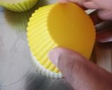 A picture of step 4 of Litchi coconut pudding.