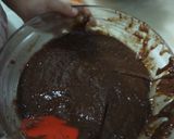 A picture of step 5 of Coffee walnut microwave oven brownies ready in 5 minutes.