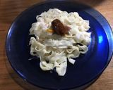 Foto del paso 8 de la receta: Fetuccini a la crema con tocino