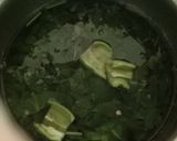 A picture of step 3 of Green thai rice.