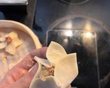A picture of step 12 of Flower-Folded Siu Mai.
