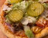 Deluxe hamburger pizza recipe step 2 photo