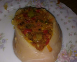 Foto del paso 6 de la receta: Pechugas rellenas de verduras con salsa de mostaza