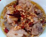 Gambar langkah 6 resipi Ayam Kukus Halia by Rina.