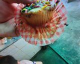A picture of step 7 of Marble cupcakes 🧁 😋.