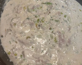 Foto del paso 2 de la receta: Salsa de pollo asado y puerros para pasta