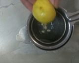 A picture of step 6 of Chatpati roti sauce with Lemon juice.