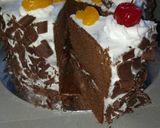 Foto langkah ke 9 dari resep Blackforest rollcake.